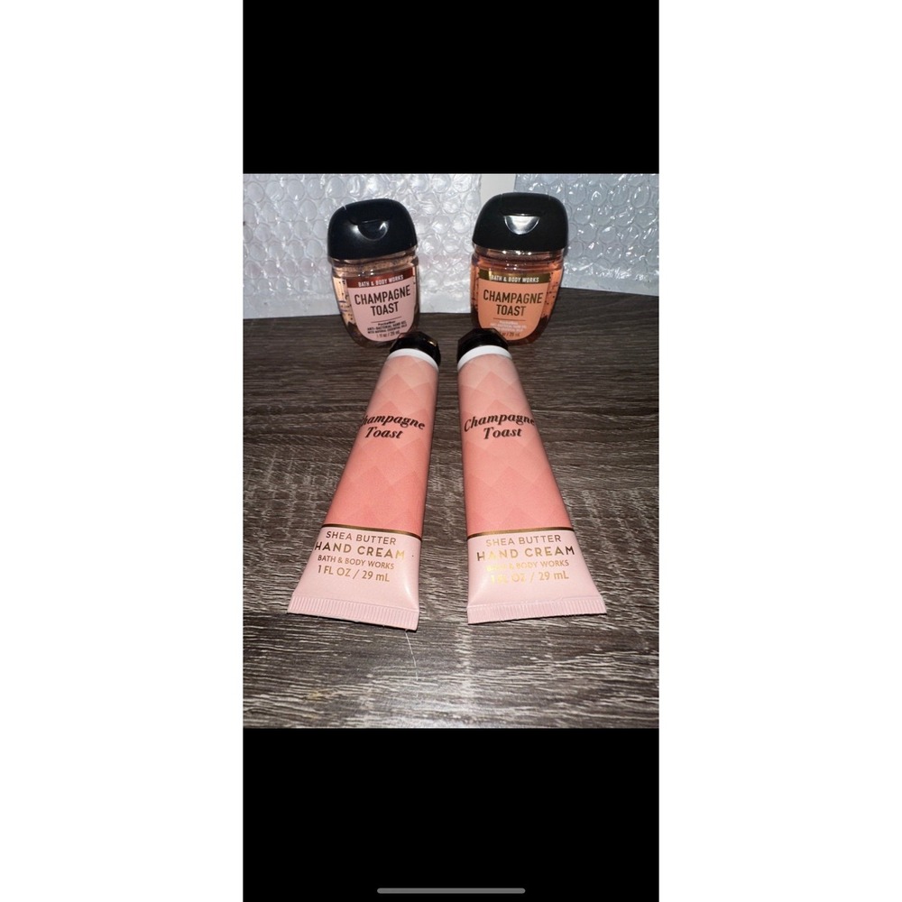 Bath and Body Works‎ champagne toast hand cream hand sanitizer travel size
